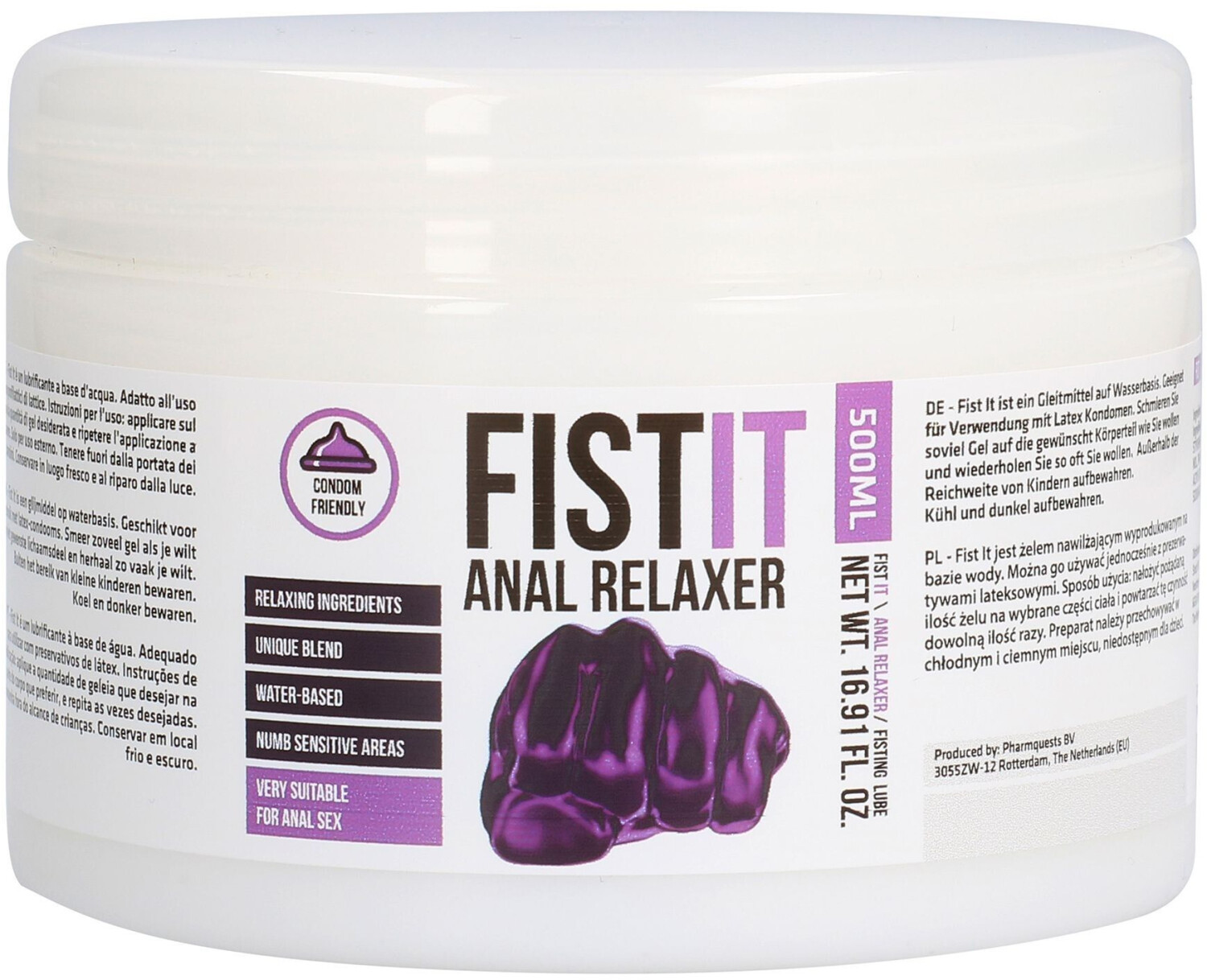 Fist It Pharmquests by Shots Anal Relaxer violet (500ml)