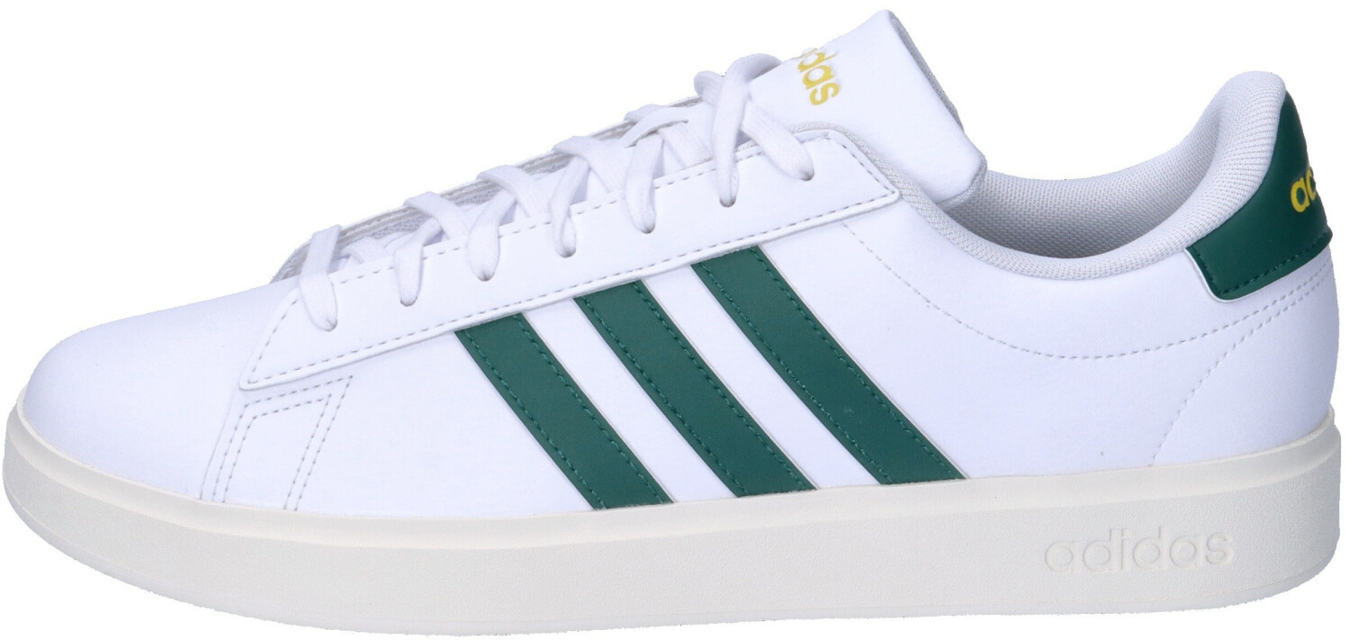 Adidas Grand Court Cloudfoam Comfort cloud white/collegiate green/utility yellow