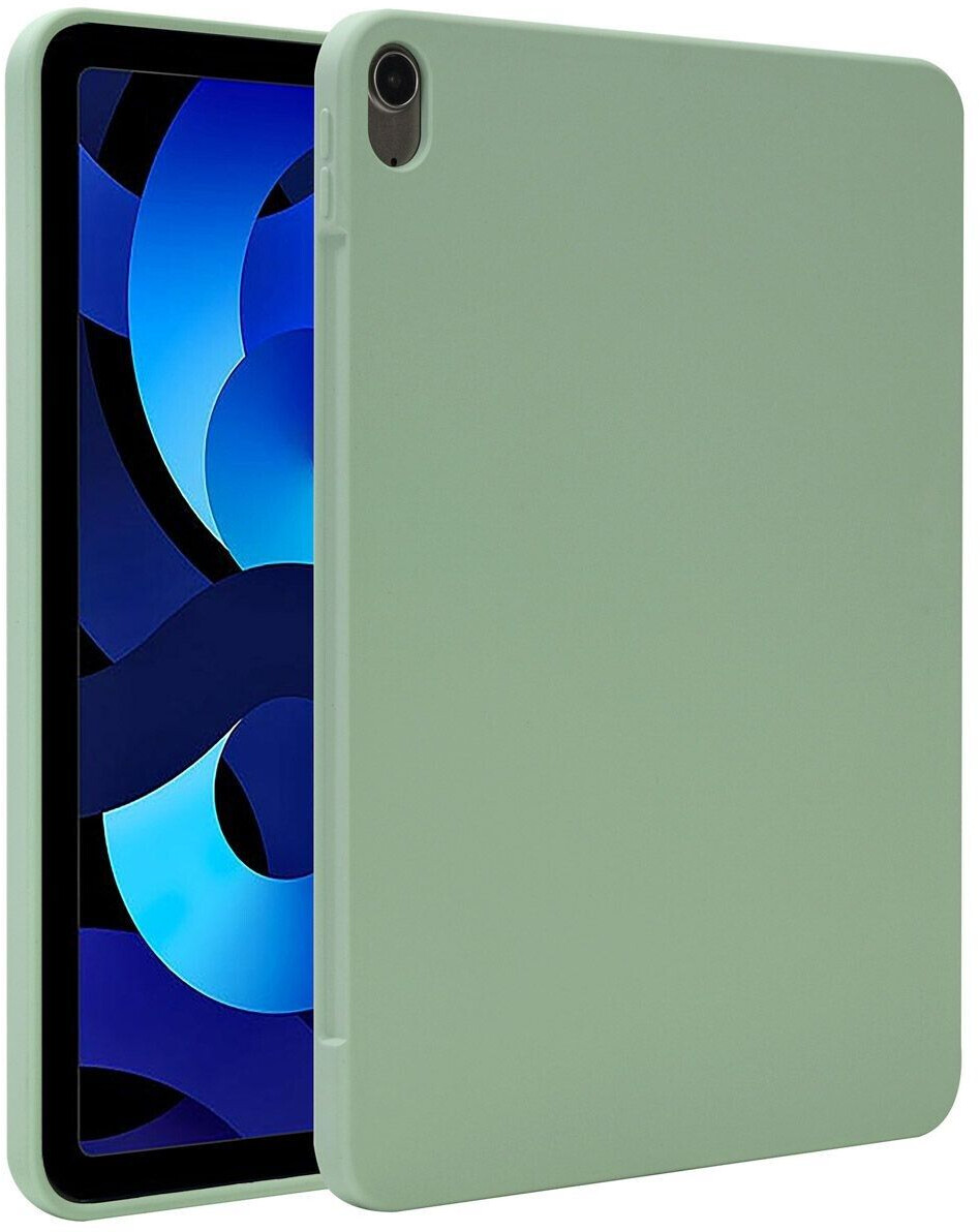 Accezz Liquid Silicone Back Cover iPad Air 11 (M2) 2024 Light Green