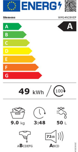 Siemens WM14N29XEP, Bild 4
