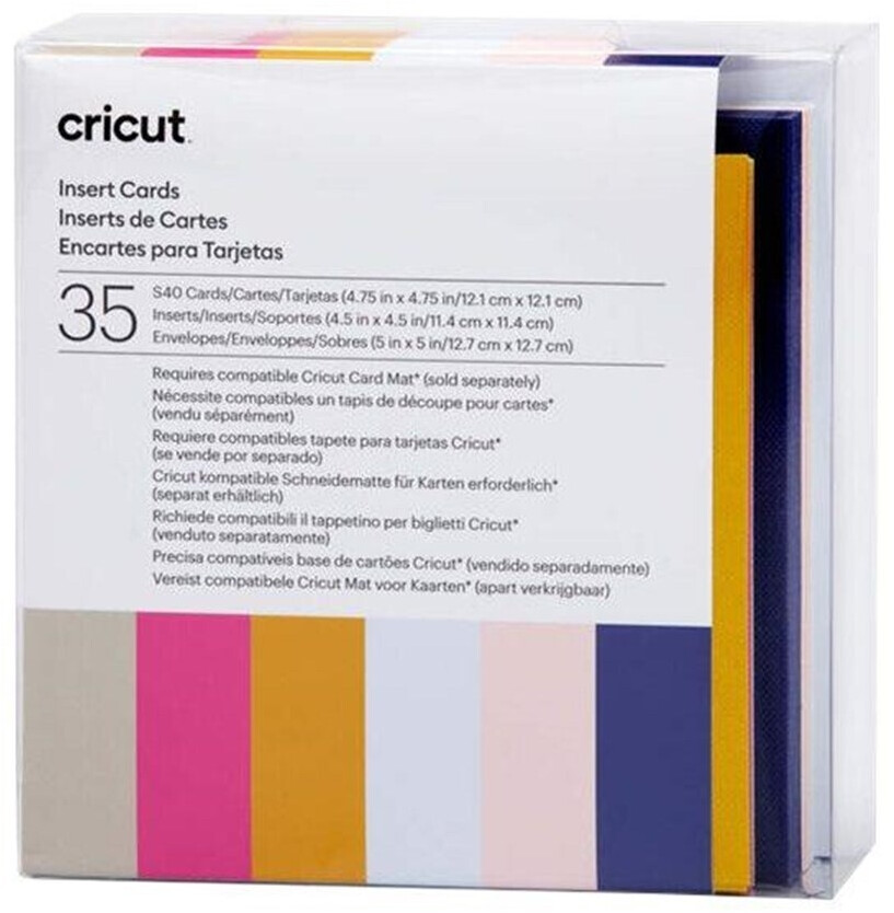 Cricut Insert Cards Sensei S40 Kartenset Tulpenblau Puder (2009473)