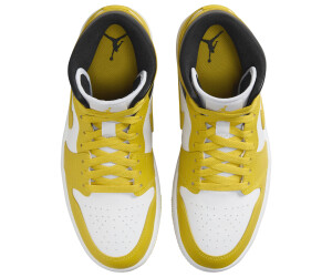 Nike Air Jordan 1 Mid Women white black vivid sulfur ab 119 99 Preisvergleich bei idealo
