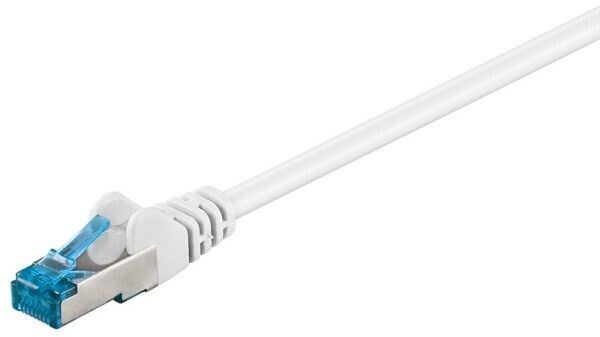 BIGtec CAT 6A Ethernet-Patchkabel S/FTP 0,25m weiß