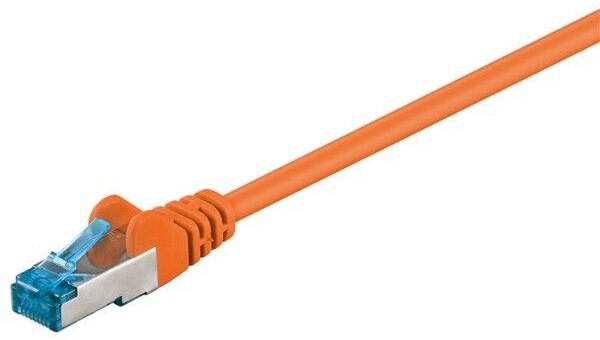 BIGtec CAT 6A Ethernet-Patchkabel S/FTP 0,5m orange