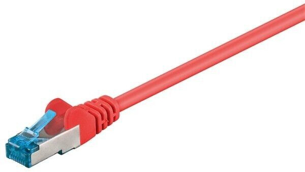 BIGtec CAT 6A Ethernet-Patchkabel S/FTP 0,5m rot