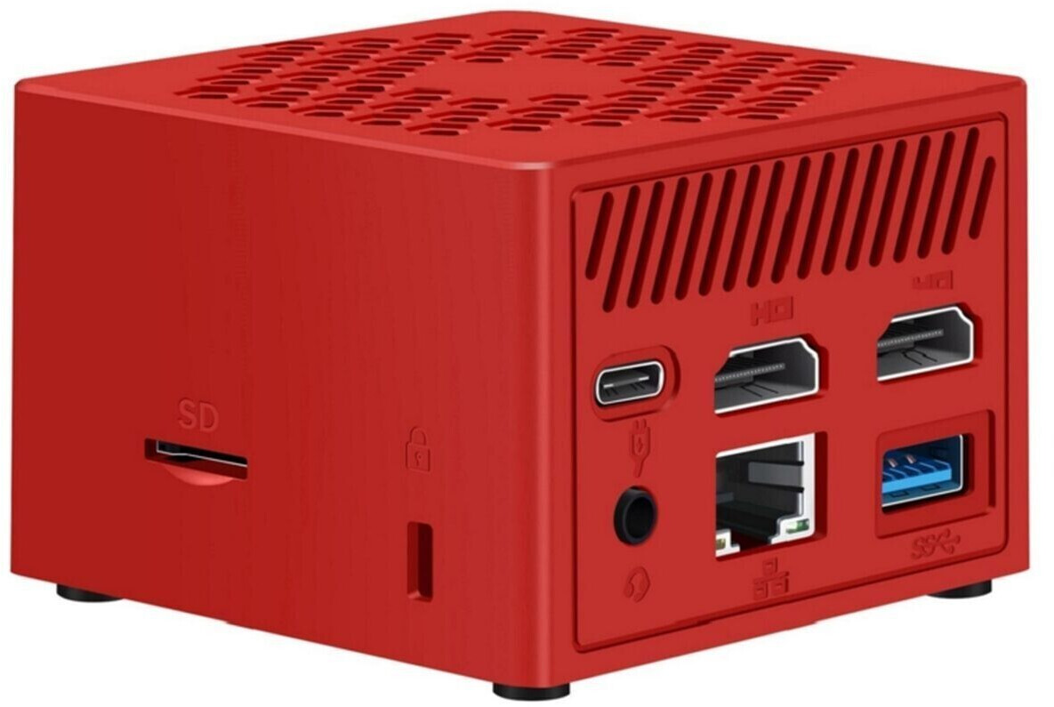 Leotec MiniPC N100 12GB 256GB red