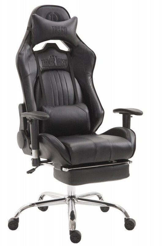 CLP Limit XL Leatherette with Footrest Black