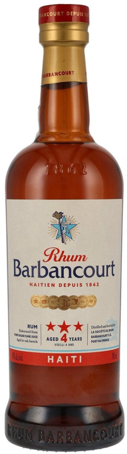 Barbancourt 4 Years Old 0.7l 43%