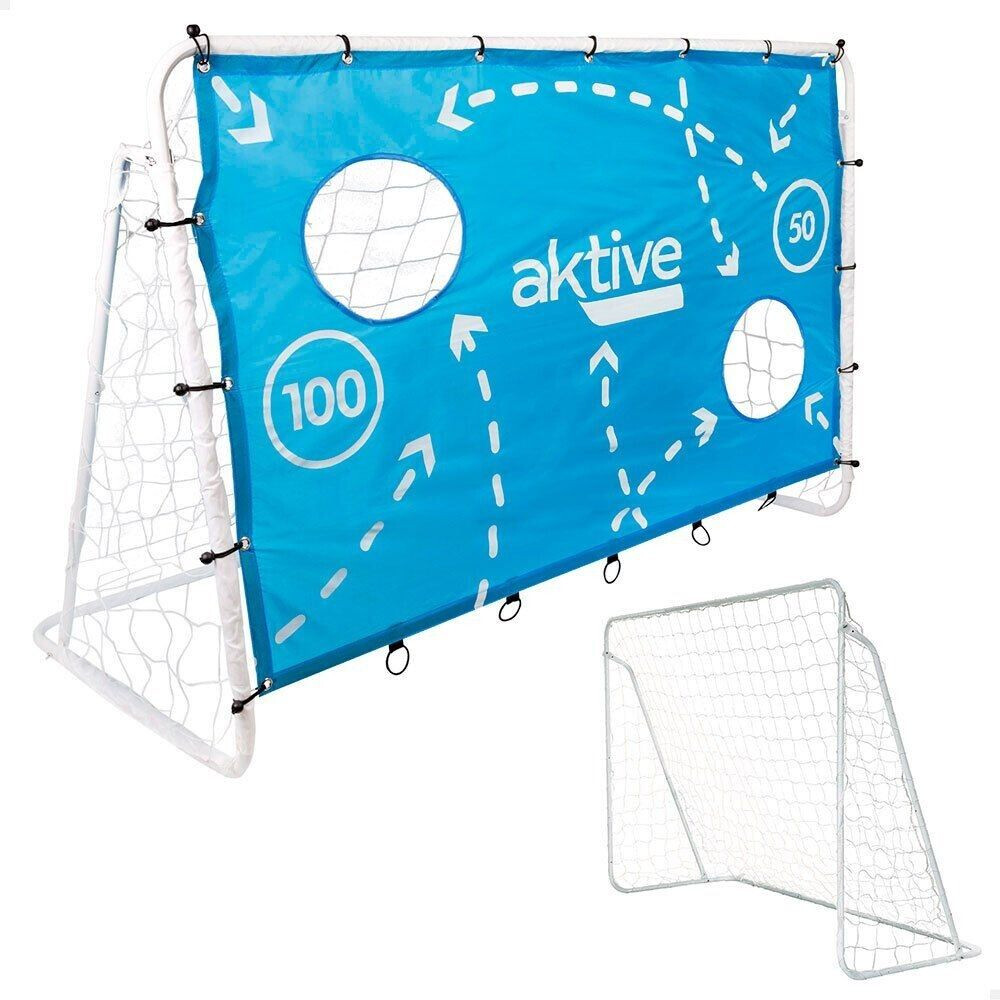 Aktive Metal Goal (49043) white