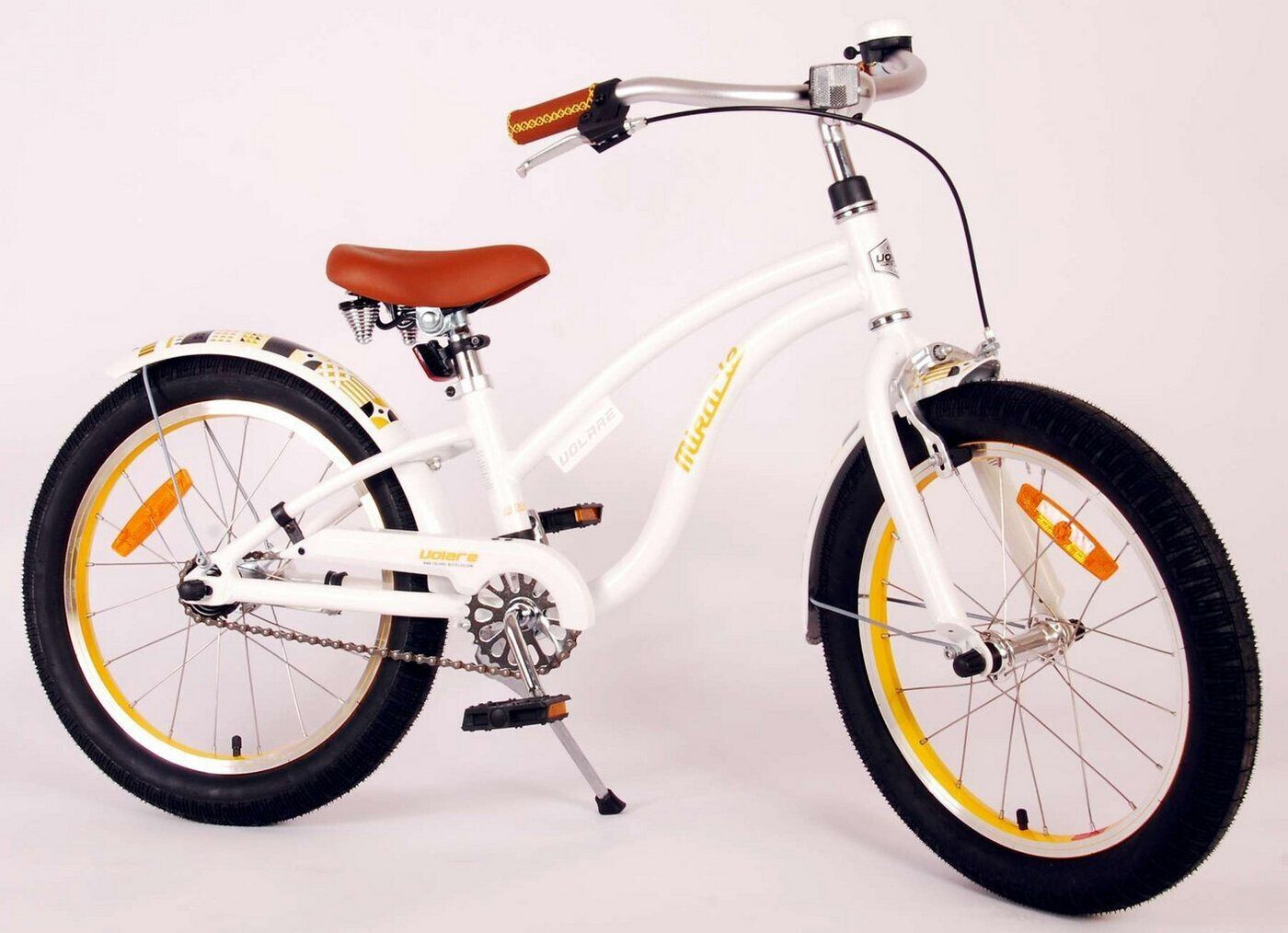 Volare Miracle Cruiser Mädchen 18 Zoll Weiß