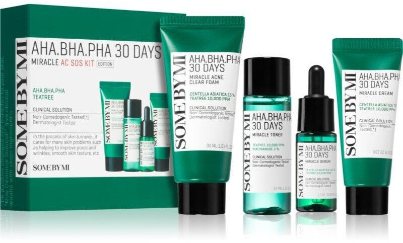 Some by Mi AHA∙BHA∙PHA 30 Days Miracle Set (4 pcs)