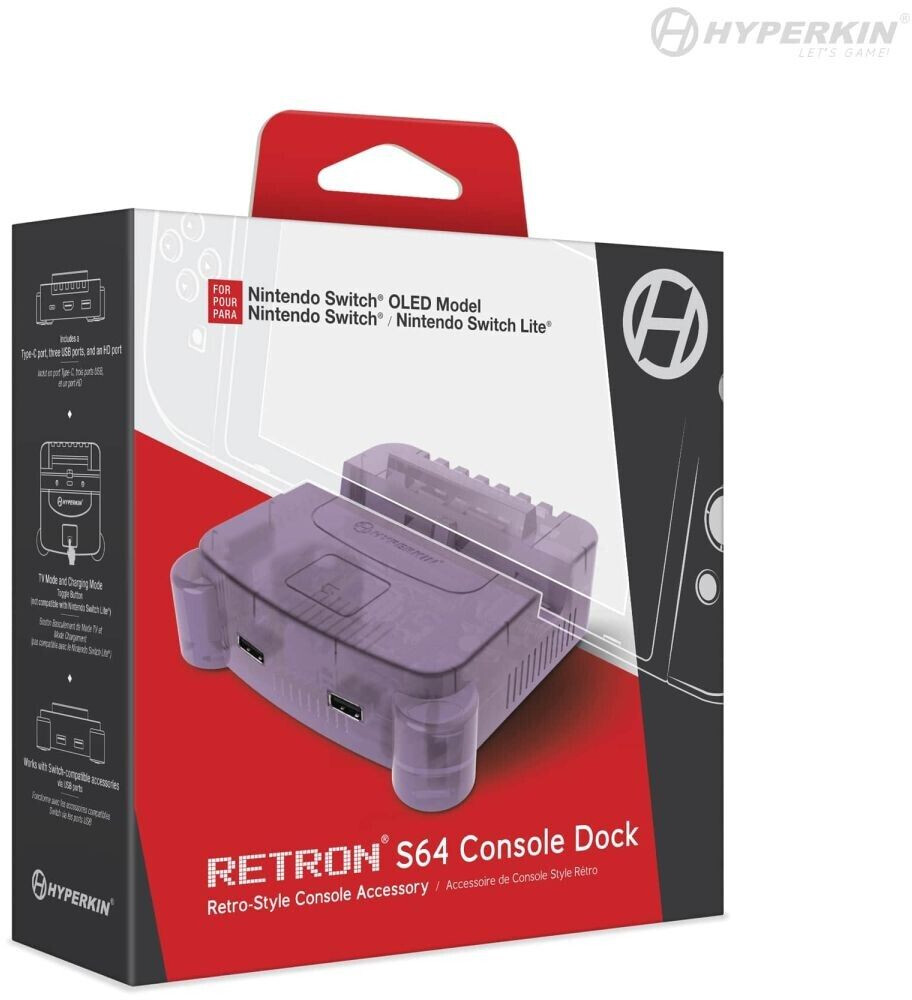 Hyperkin Nintendo Switch RetroN S64 Console Dock