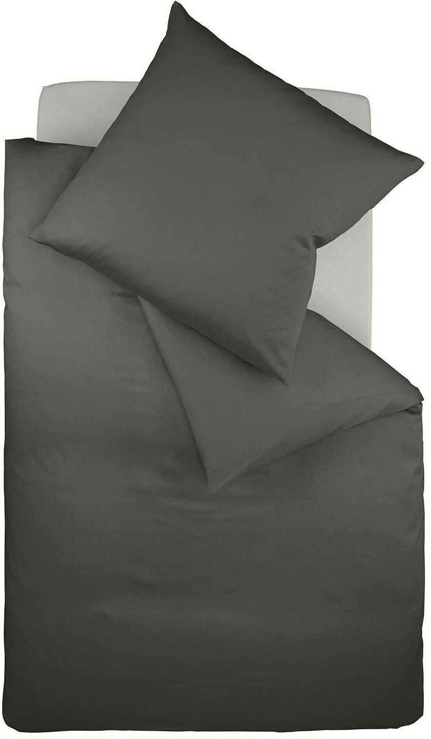 Fleuresse Federa Per Cuscino Colours In Jersey Di Cotone Mercerizzato, 100% Cotone, Lavabile A 60°, Con Cerniera, Morbida E Traspirante, Colore Rosa, 40x40 Cm