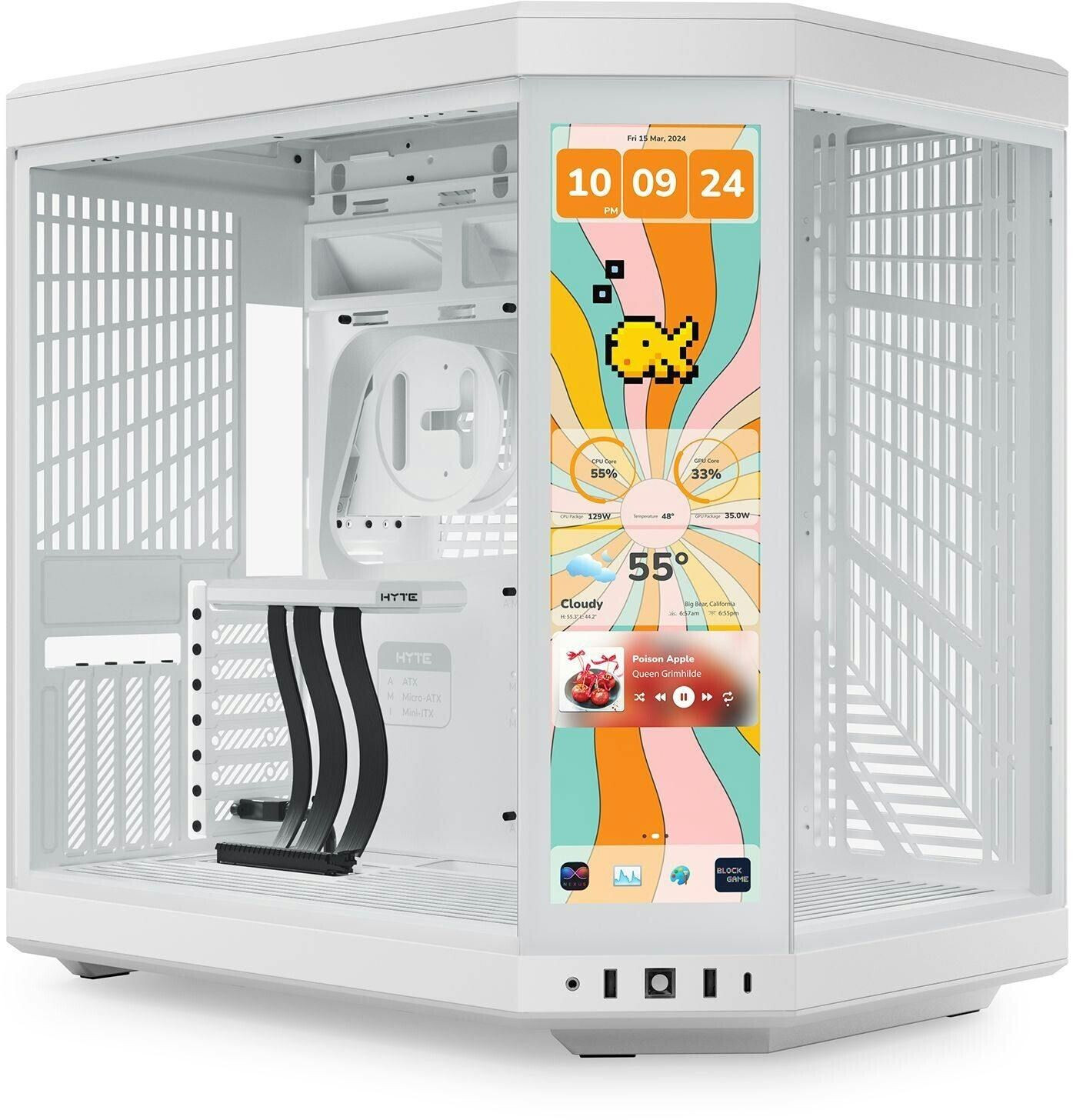 Hyte Y70 Touch Infinite Snow White