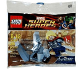  LEGO Parts: Thor's Hammer (Mjølnir) and Red Cape