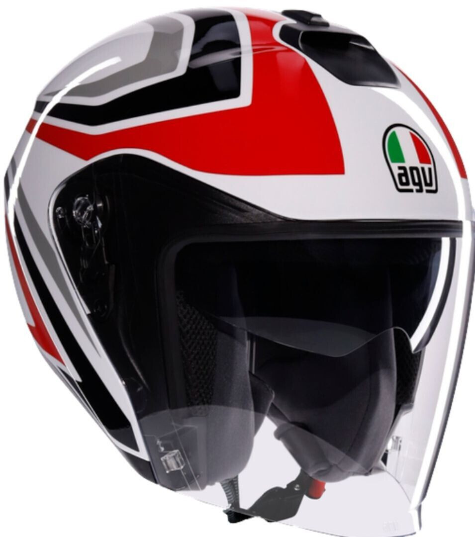 AGV Irides Tolosa blanc/rouge/noir