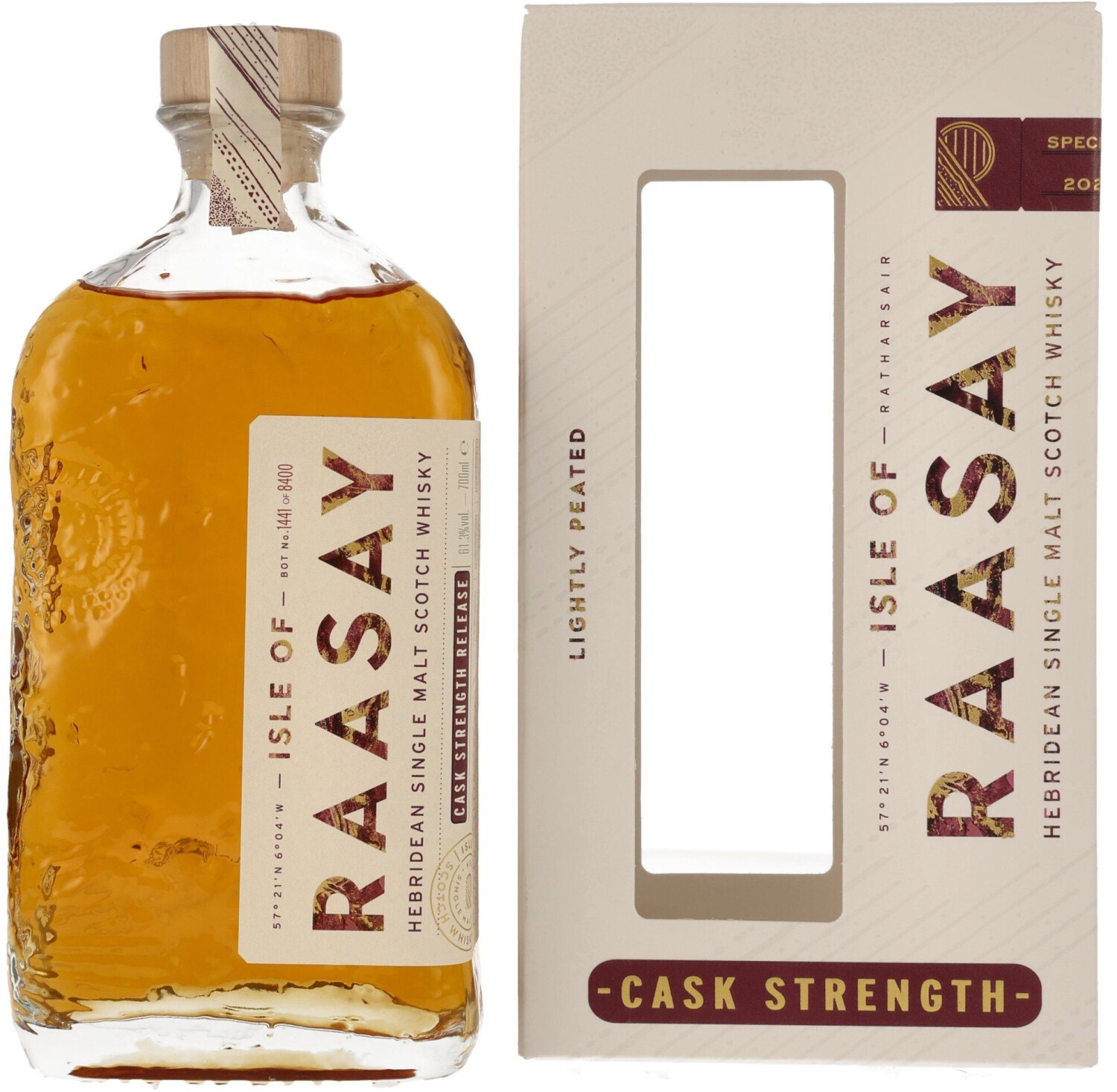 Raasay Lightly Peated Cask Strength Release 2024 0,7l 61,3%