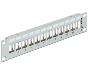 DeLock 12-Port Patchpanel 43327