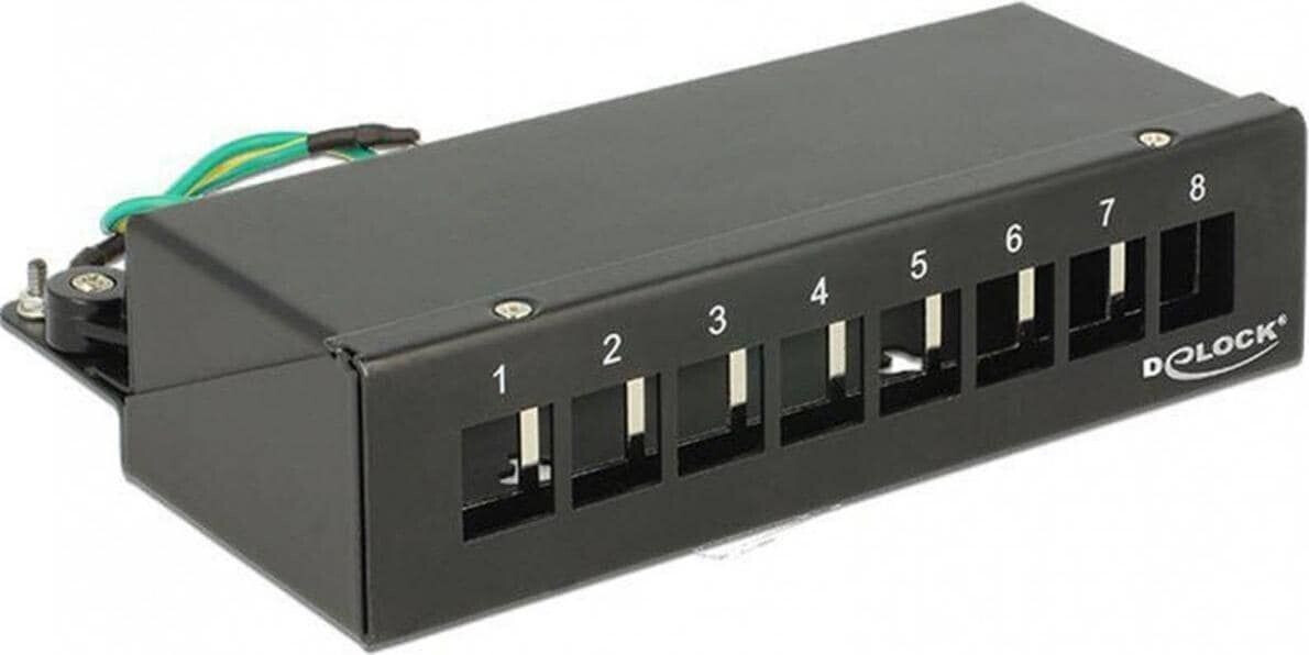 DeLock 8-Port Patchpanel 43338