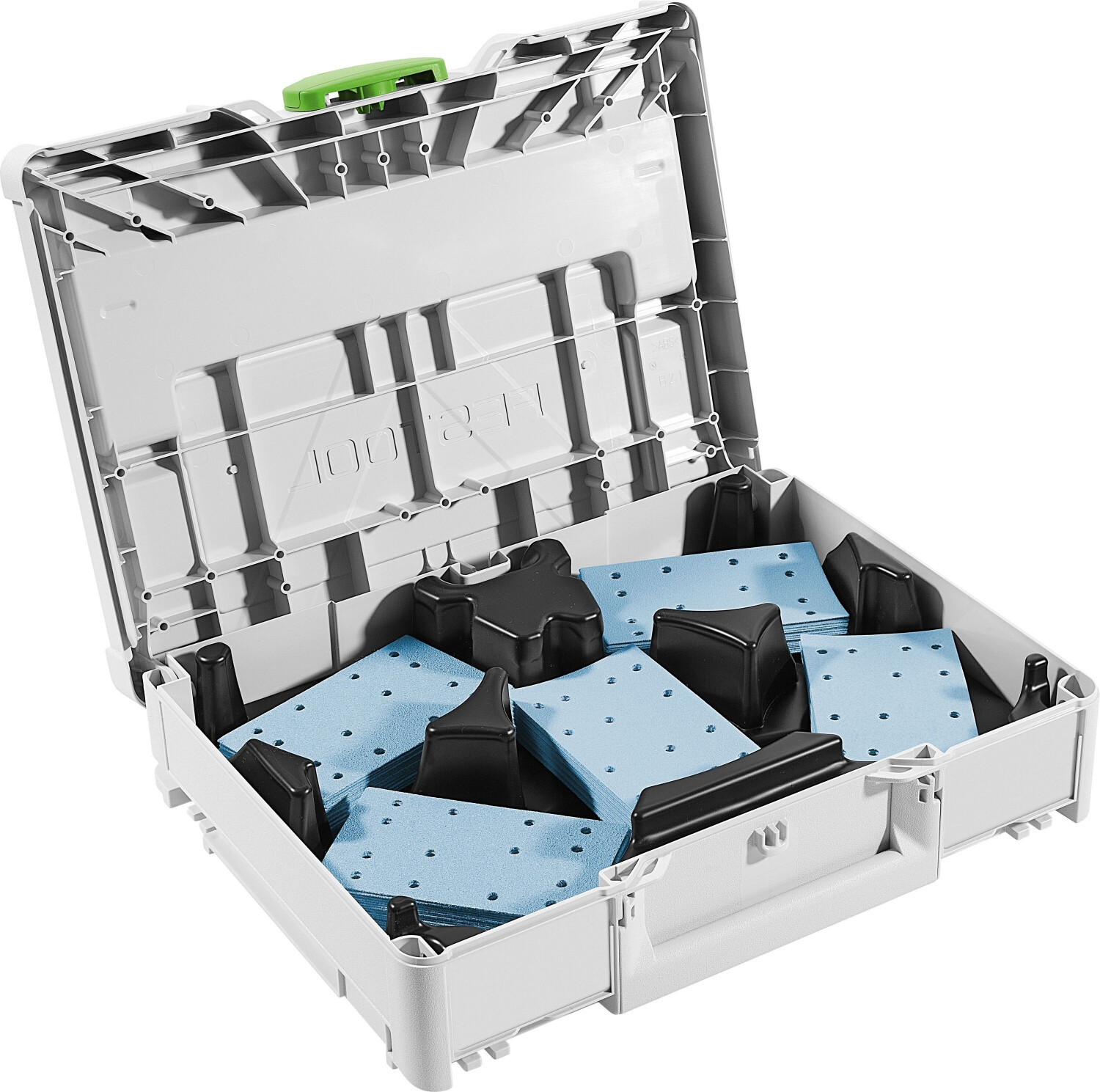 Festool Schleifmittel-Systainer³ SYS-STF D150 GR-Set – Granat Schleifscheiben Von P60 Bis P220, 120 Stück