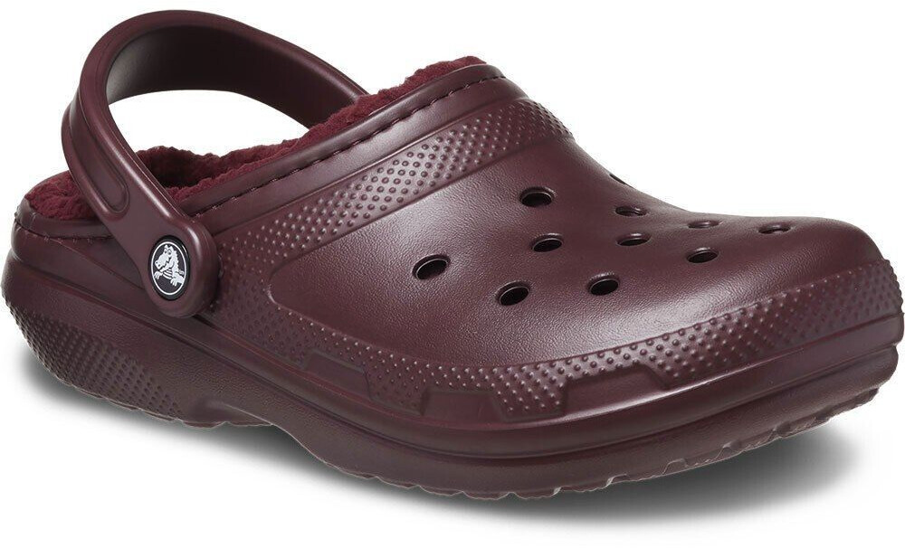 Crocs Classic Fuzz Lined Clog dark cherry ab 49 95 Preisvergleich bei idealo
