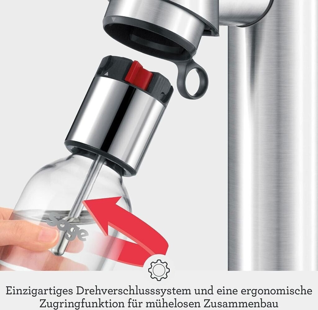 Sage InFizz Fusion Brushed Stainless Steel