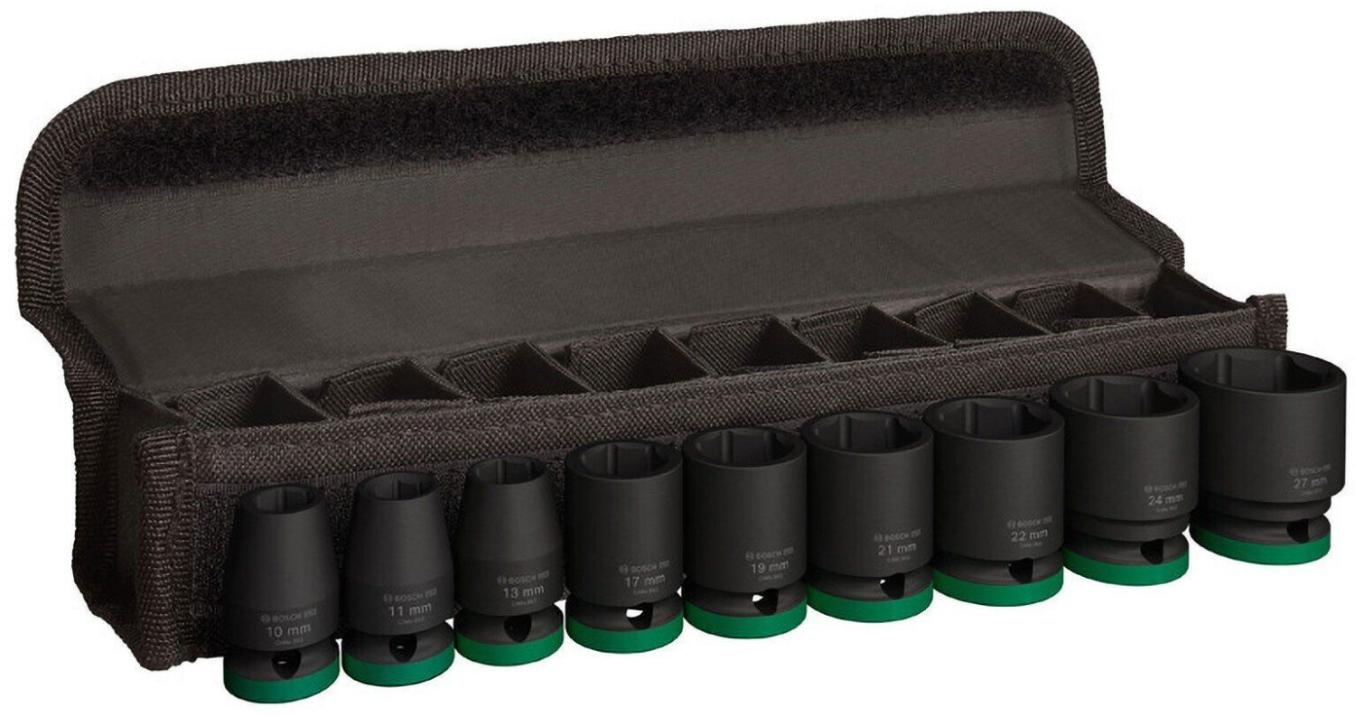 Bosch PRO Impact Socket Set 1/2 Zoll Standard 9-tlg. (2608003038)