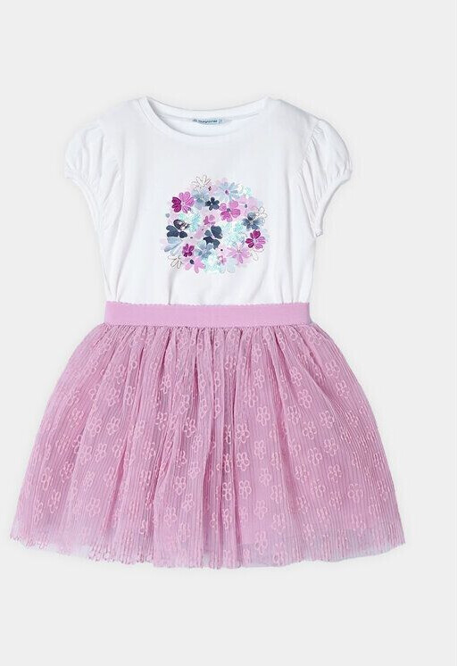 Mayoral Set T-Shirt and Skirt pink 3953 Regular Fit 9Y