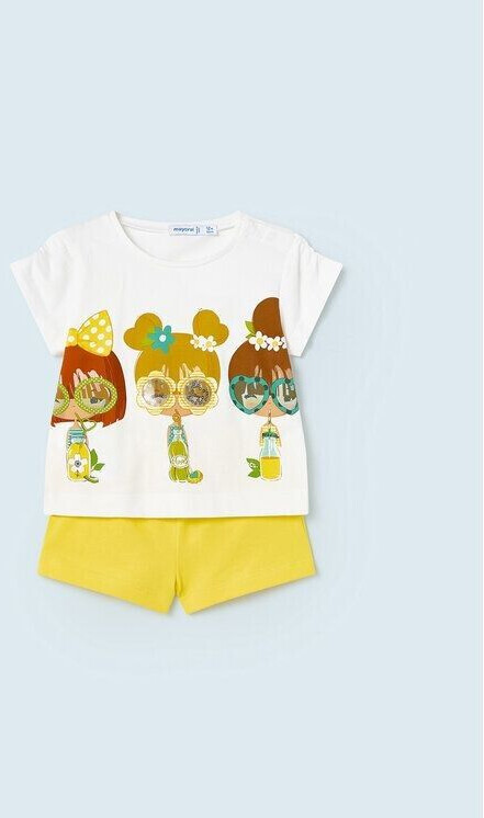 Mayoral Set T-Shirt and Shorts 1276 colorful Regular Fit 6M