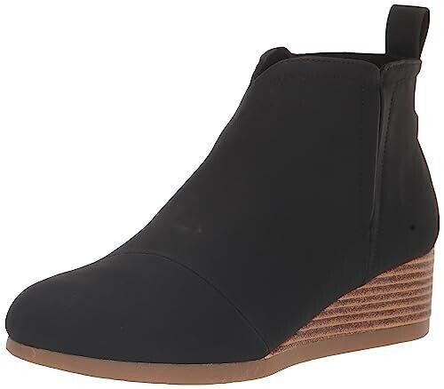 TOMS Shoes Clare Fashion black Pu Nubuk
