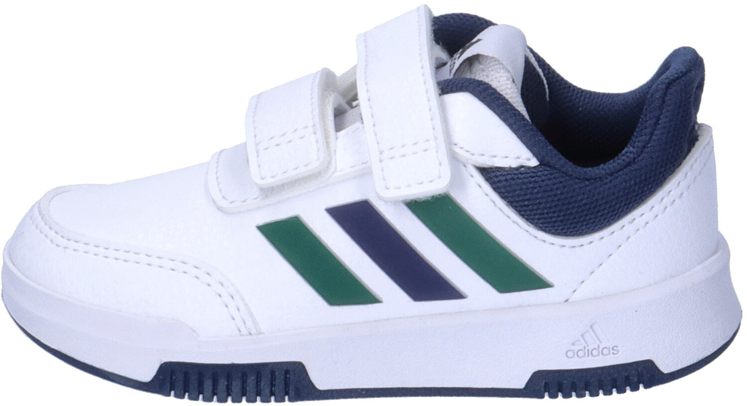Adidas Tensaur Hook And Loop Kids cloud white/green/collegiate navy