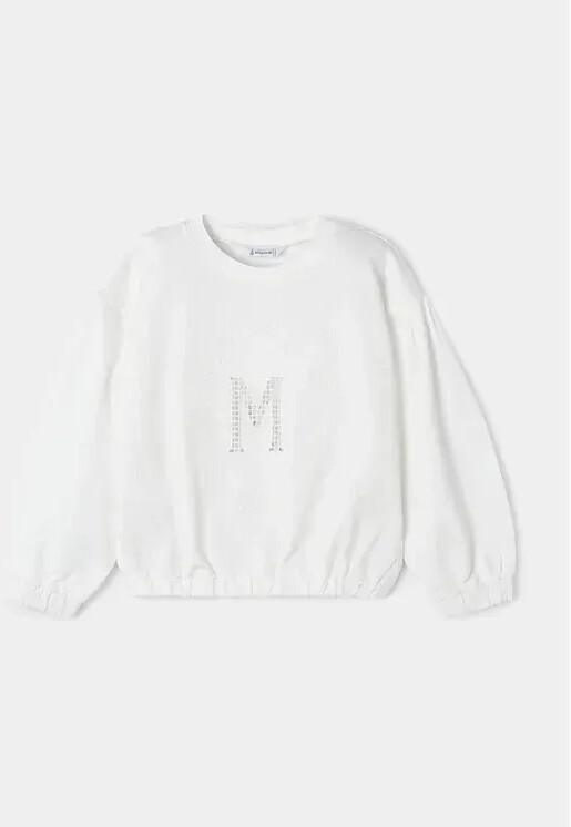 Mayoral Sweatshirt 3468 Écru Regular Fit 5Y