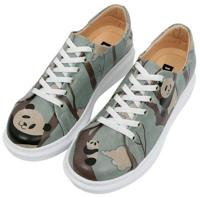 DOGO Panda Hug Platform Sneaker blue