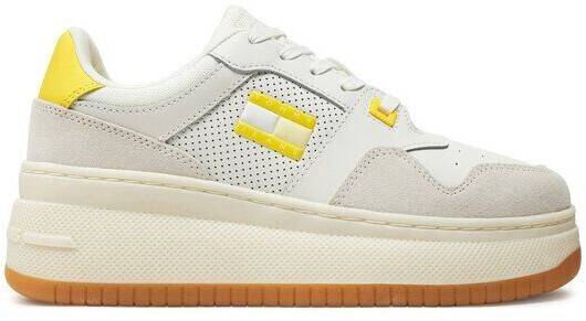 Tommy Hilfiger Sneakers TJW Retro Basket Flatform Mix ecru