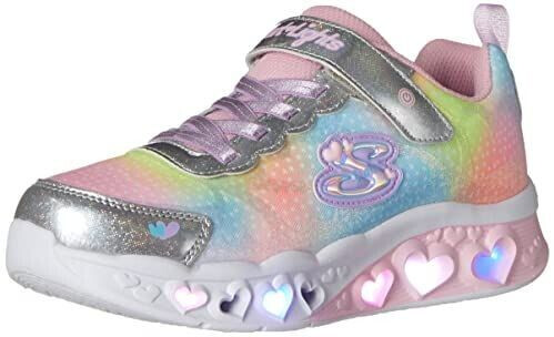 Skechers 302315l Smlt Sneaker silver synthetic mesh