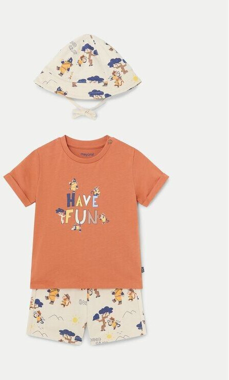 Mayoral Set T-Shirt and Shorts 1653 colorful Regular Fit 6M