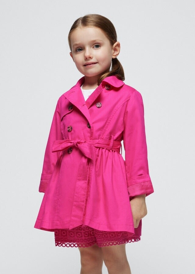Mayoral Trenchcoat pink Regular Fit 8Y