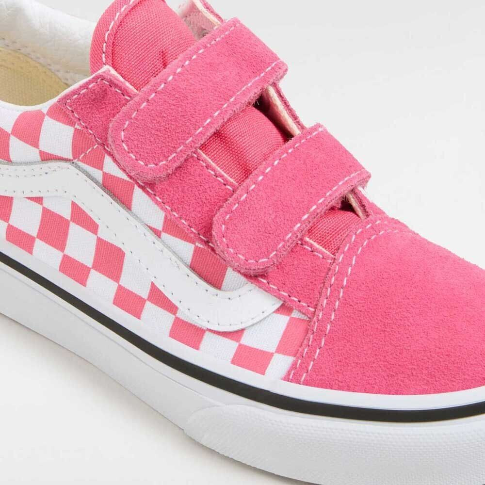 Pink vans youth on sale