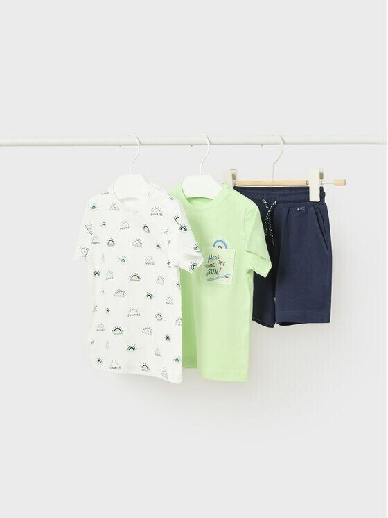 Mayoral Set T-Shirt Top and Shorts 1645 colorful Regular Fit 6M