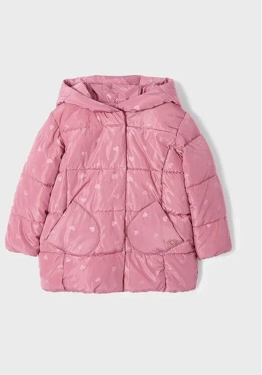 Mayoral Down jacket pink Regular Fit 412