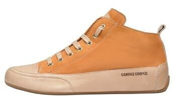 Candice Cooper MID S-Ankle High Sneakers suede leather vintage look orange