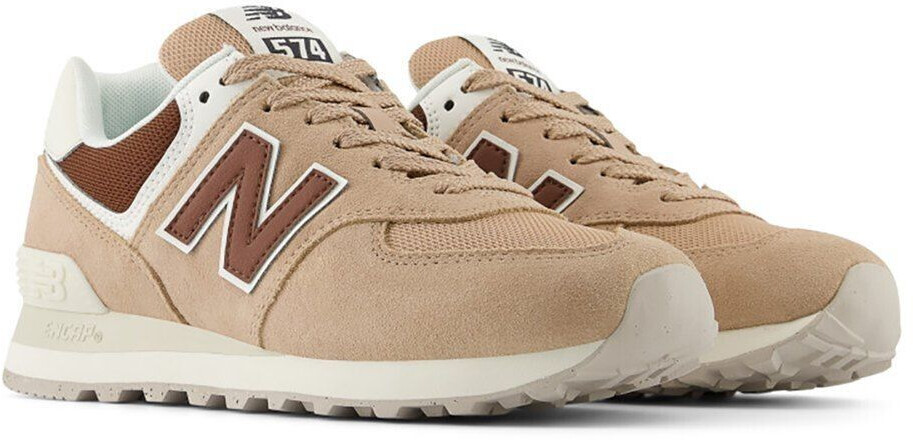 New Balance 574 Women WL574DO2 flat taupe rich oak turtledove au meilleur prix sur idealo