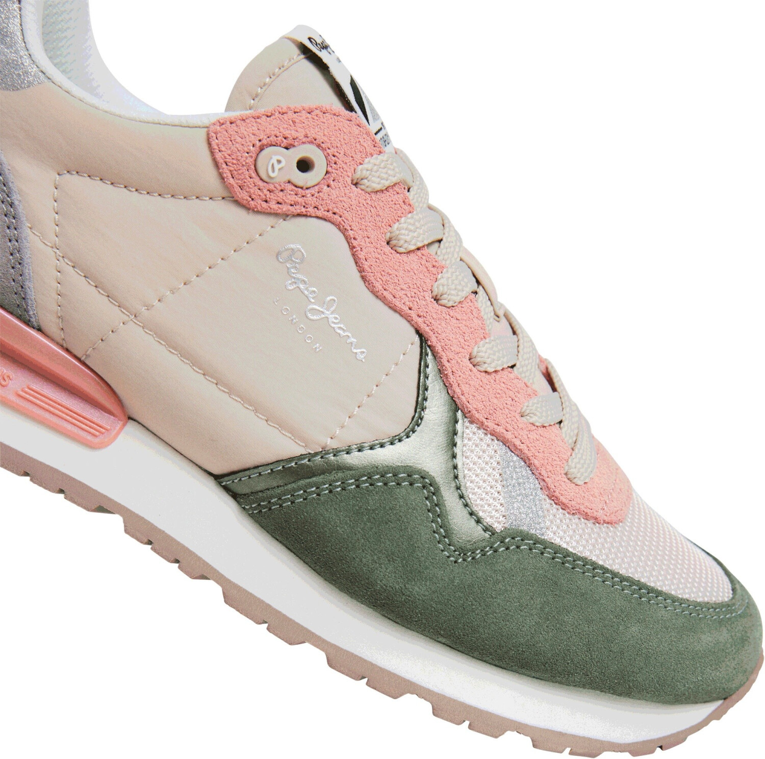 Pepe Jeans Brit Mixt Trainers beige
