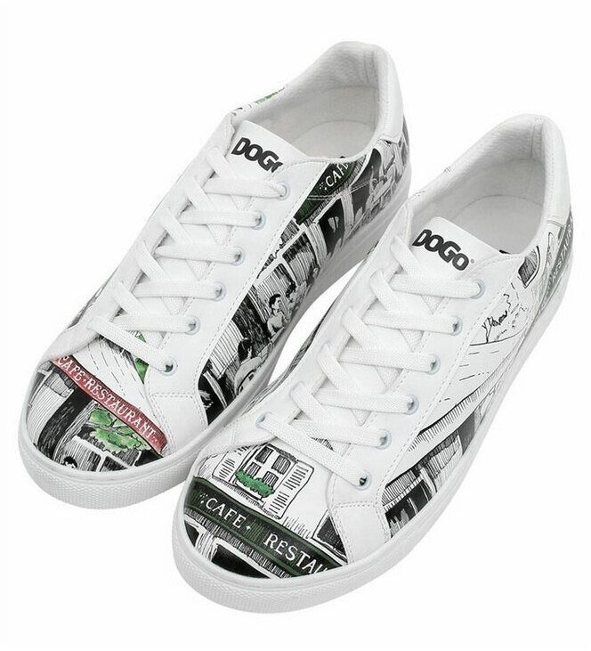 DOGO La Vie Parisienne Sneaker Vegan white
