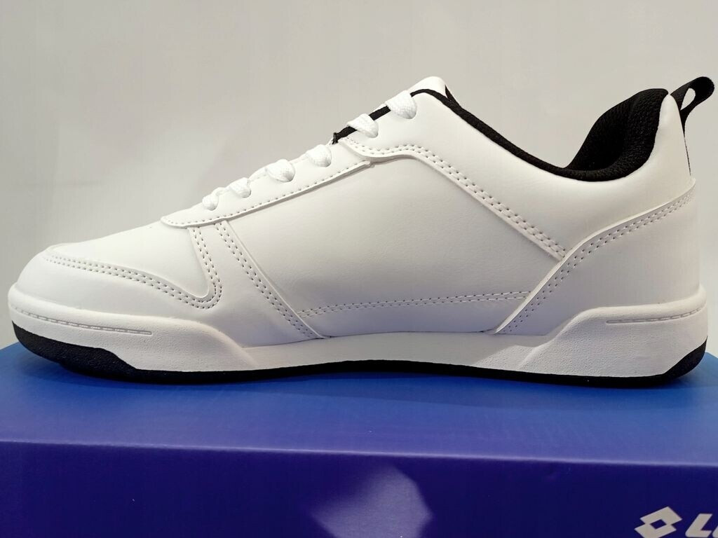 Lotto Sneaker with high-quality embedded web logo white