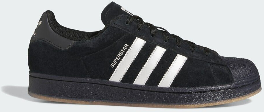 Adidas Superstar ADV Skate Shoe Core Black Zero Metallic Spark
