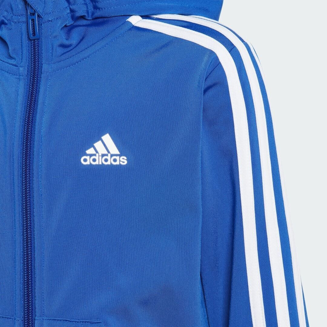 Adidas Kids Essentials 3 Stripes Shiny Track Suit IJ6359 semi lucid blue white ab 40 99 Preisvergleich bei idealo
