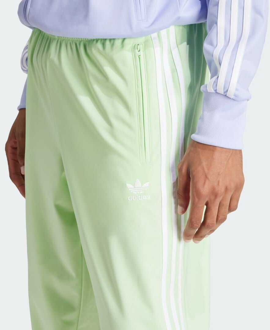 Adidas lime green e stripe track pants clearance