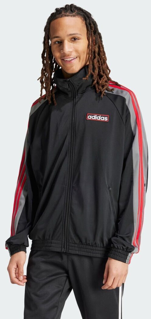 Adidas Man Adicolor Adibreak Originals Jacket IR7990 black grey four better scarlet ab 40 00 Preisvergleich bei idealo