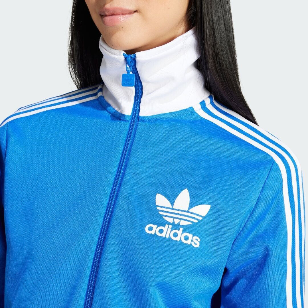 Blue adidas jacket womens discount